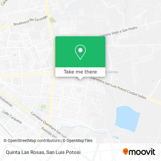 Quinta Las Rosas map