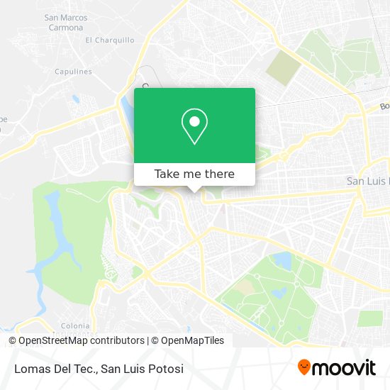 Mapa de Lomas Del Tec.