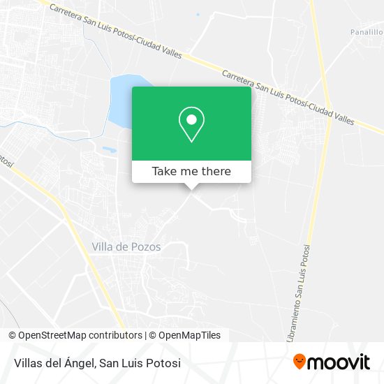 Mapa de Villas del Ángel