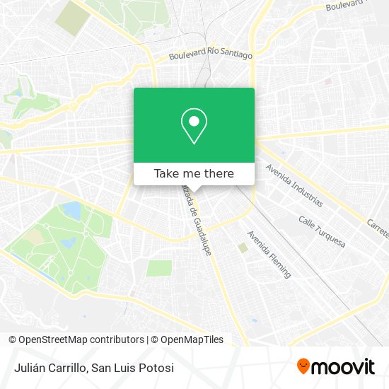 Julián Carrillo map