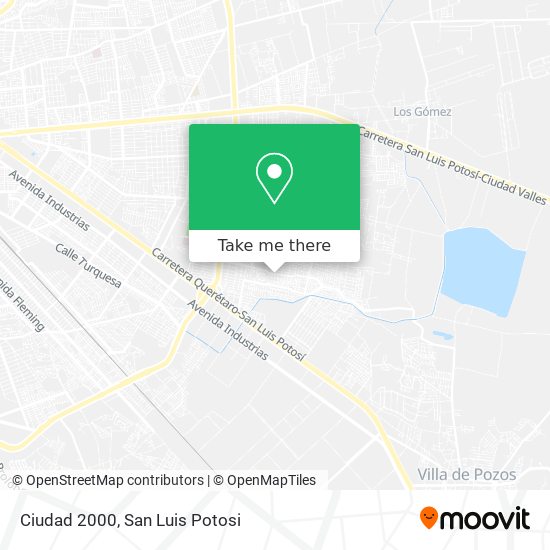 Ciudad 2000 map