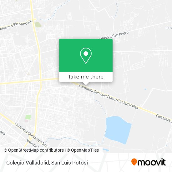 Colegio Valladolid map