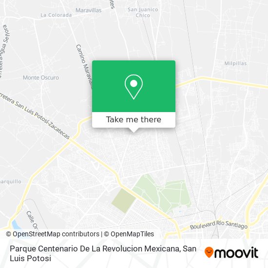 Parque Centenario De La Revolucion Mexicana map
