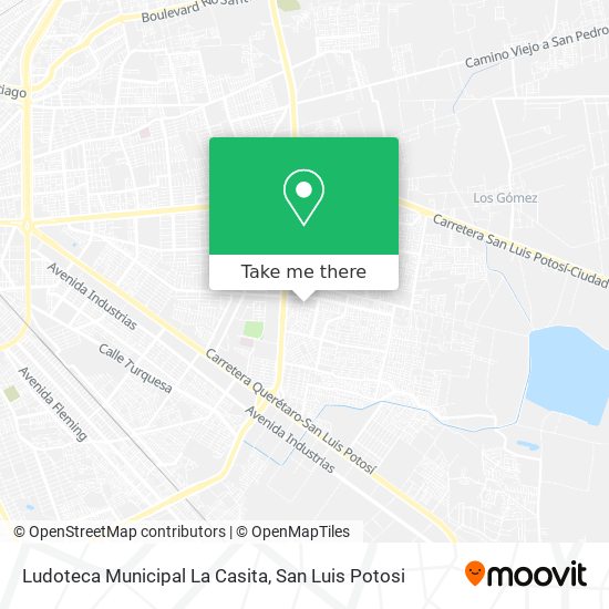 Mapa de Ludoteca Municipal La Casita