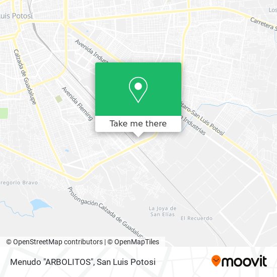 Menudo "ARBOLITOS" map
