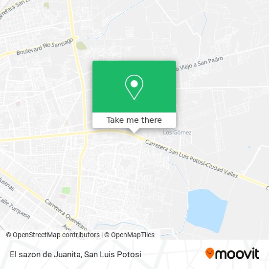 El sazon de Juanita map