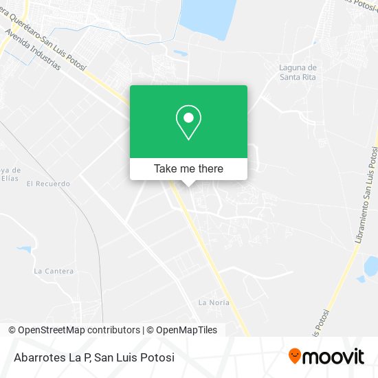 Abarrotes La P map