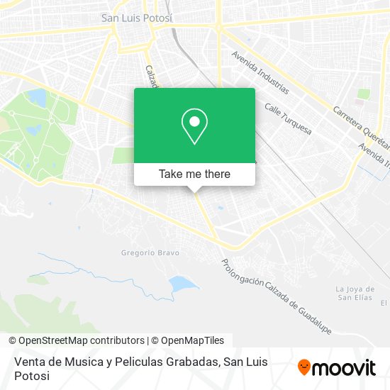 Venta de Musica y Peliculas Grabadas map