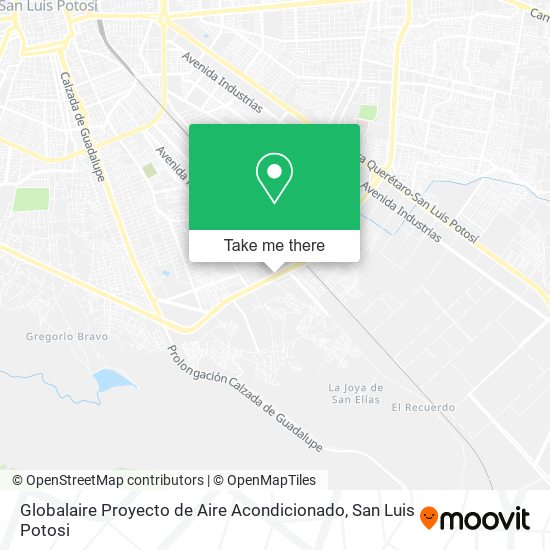 Globalaire Proyecto de Aire Acondicionado map
