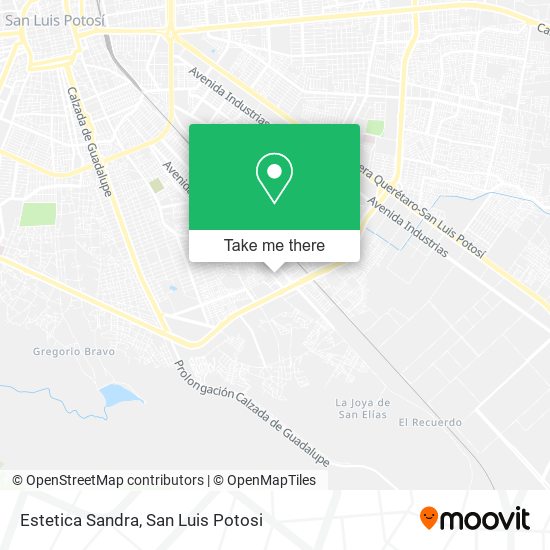 Estetica Sandra map