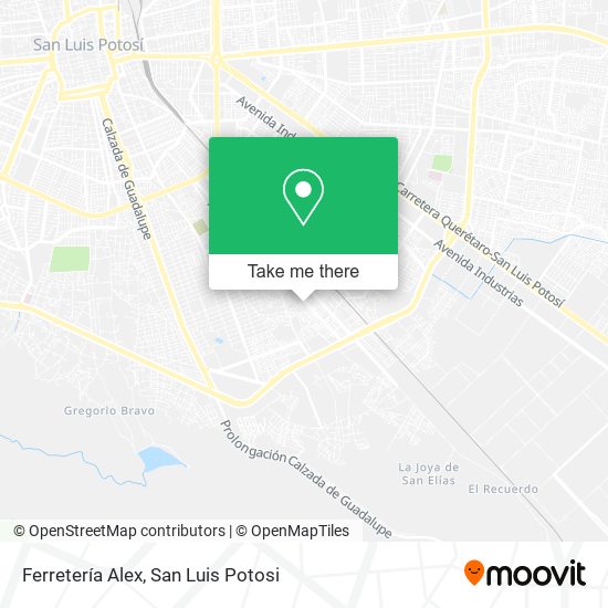 Ferretería Alex map