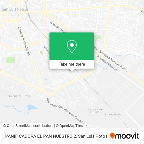 Mapa de PANIFICADORA EL PAN NUESTRO 2
