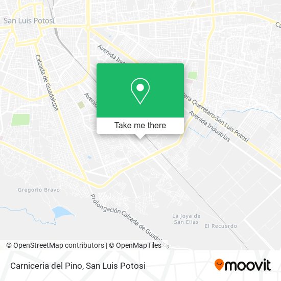 Carniceria del Pino map