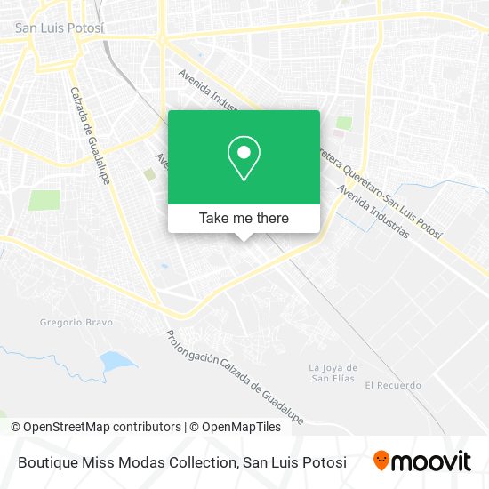 Boutique Miss Modas Collection map