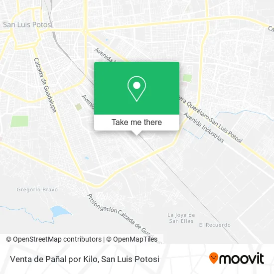 Mapa de Venta de Pañal por Kilo