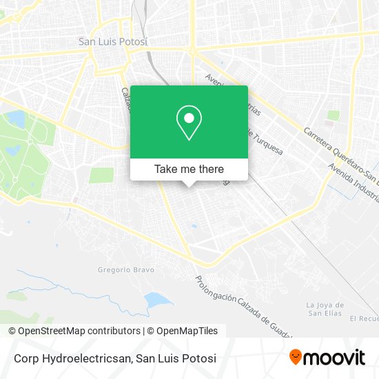 Corp Hydroelectricsan map