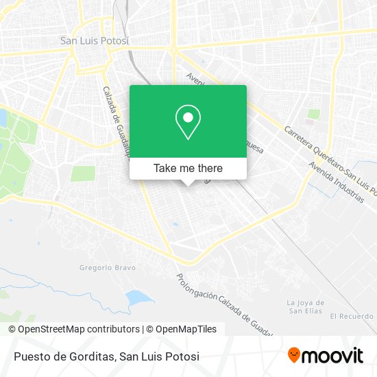 Puesto de Gorditas map