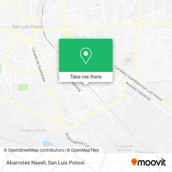 Abarrotes Nayeli map