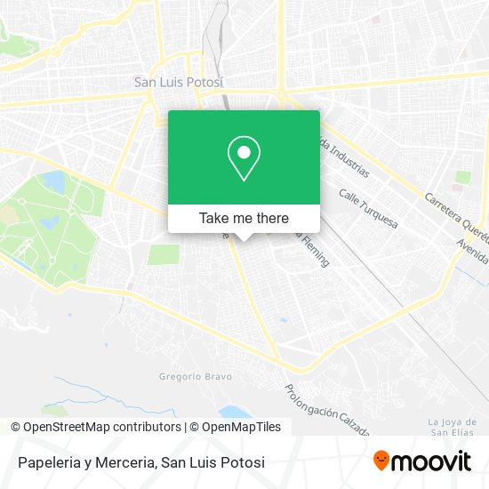 Papeleria y Merceria map