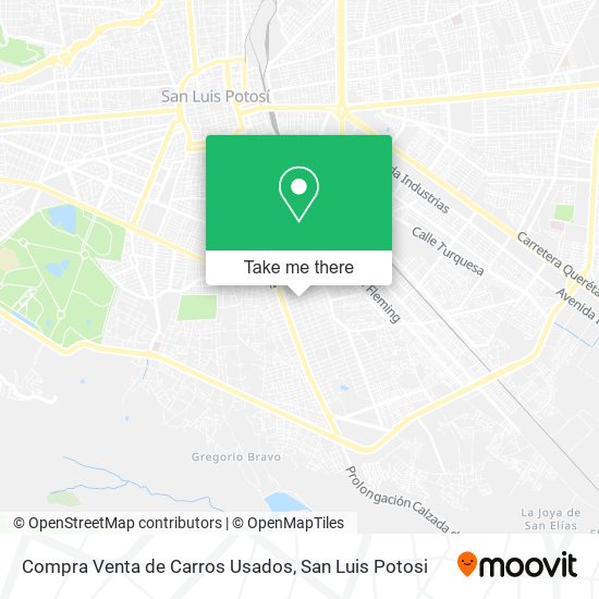 Compra Venta de Carros Usados map