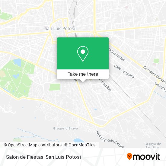 Salon de Fiestas map