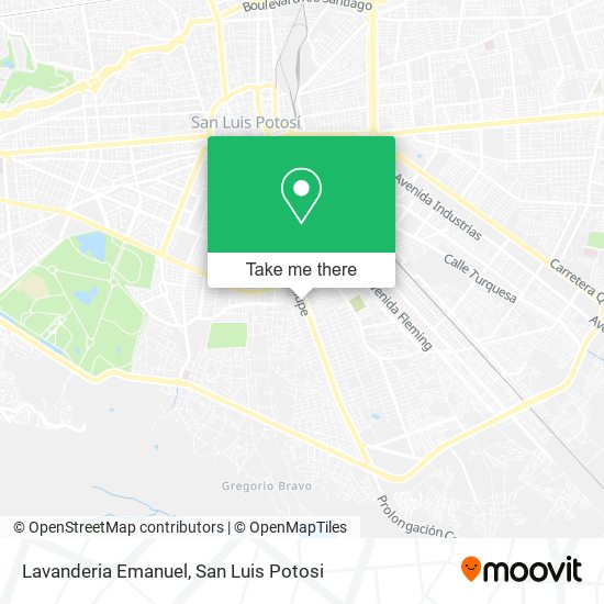 Mapa de Lavanderia Emanuel