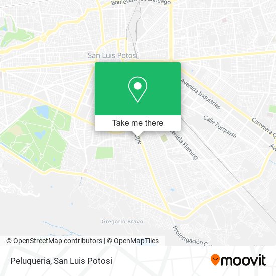 Peluqueria map