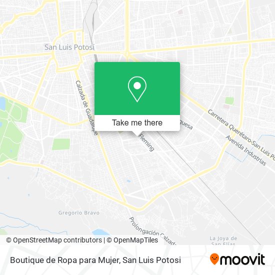 Boutique de Ropa para Mujer map