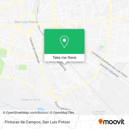 Pinturas de Campos map