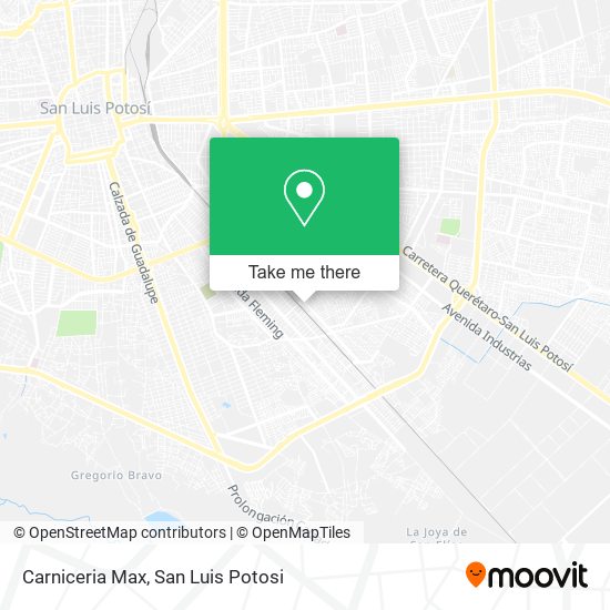 Carniceria Max map
