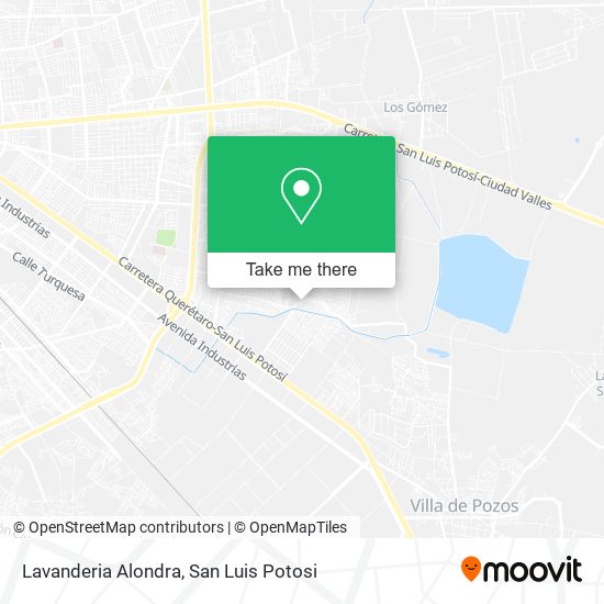 Mapa de Lavanderia Alondra