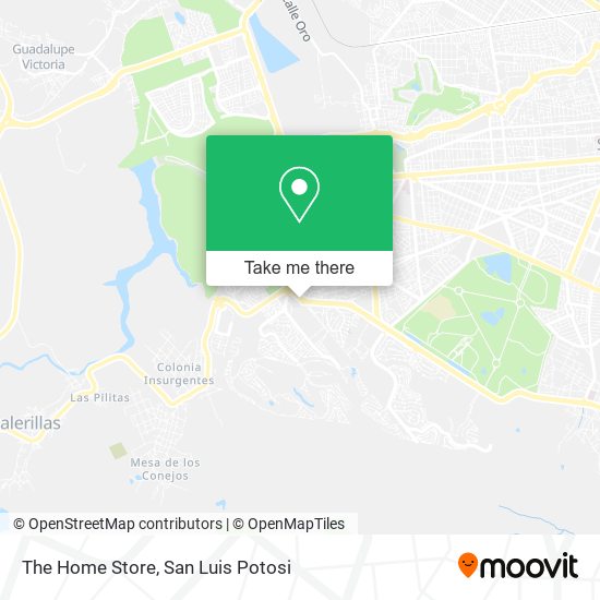 Mapa de The Home Store