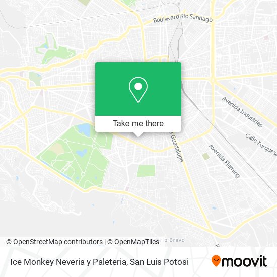 Ice Monkey Neveria y Paleteria map