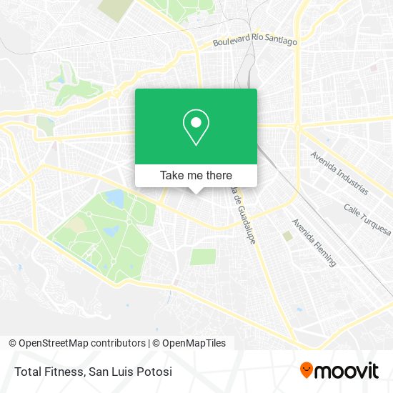Total Fitness map