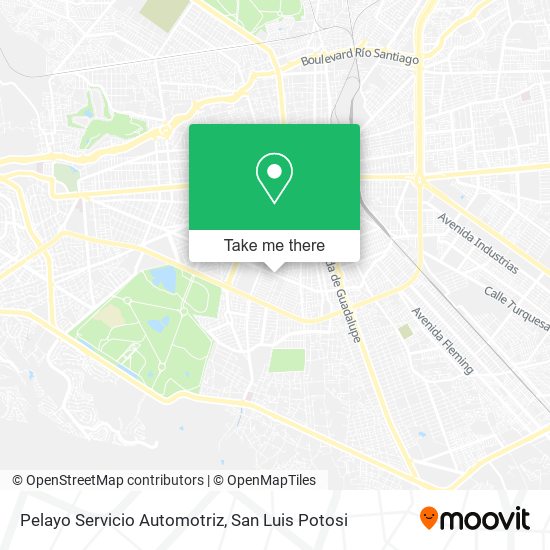 Mapa de Pelayo Servicio Automotriz