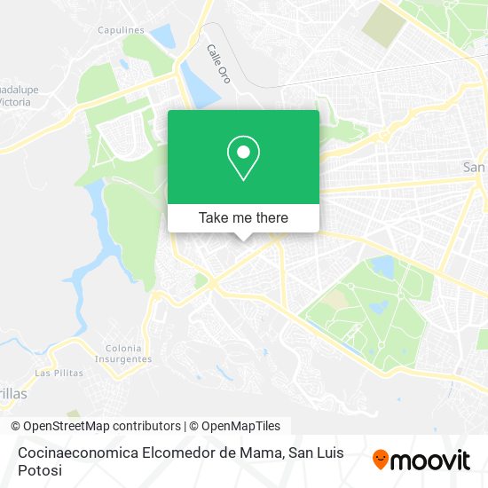Cocinaeconomica Elcomedor de Mama map