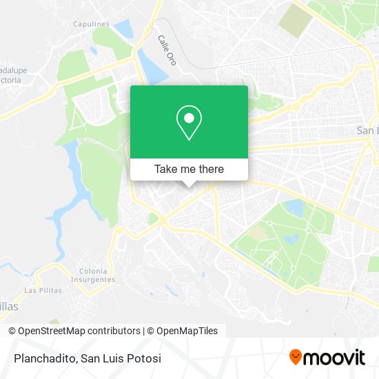 Planchadito map
