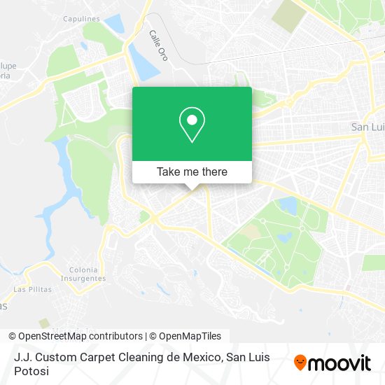 J.J. Custom Carpet Cleaning de Mexico map
