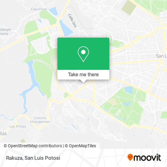 Mapa de Rakuza