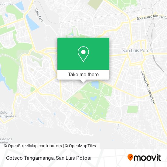 Mapa de Cotsco Tangamanga