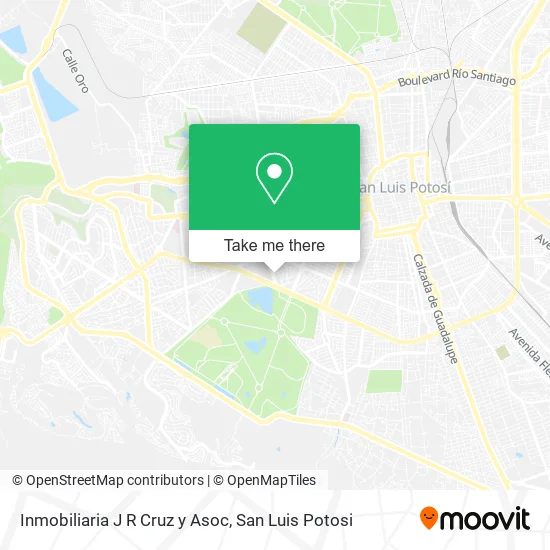 Mapa de Inmobiliaria J R Cruz y Asoc
