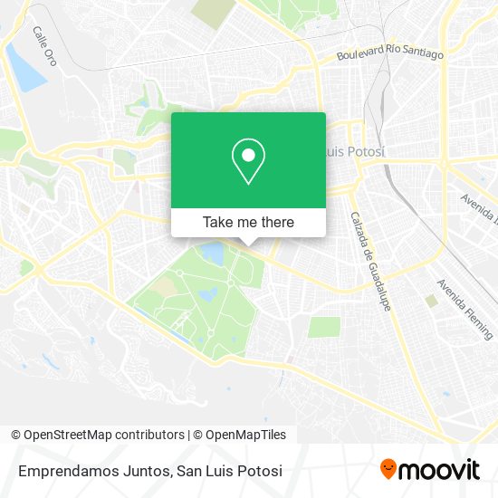 Mapa de Emprendamos Juntos