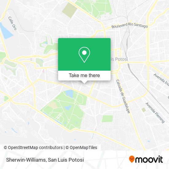 Sherwin-Williams map