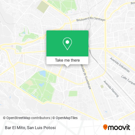 Bar El Mito map