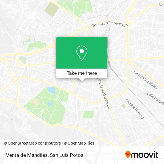 Mapa de Venta de Mandiles