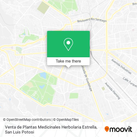 Venta de Plantas Medicinales Herbolaria Estrella map