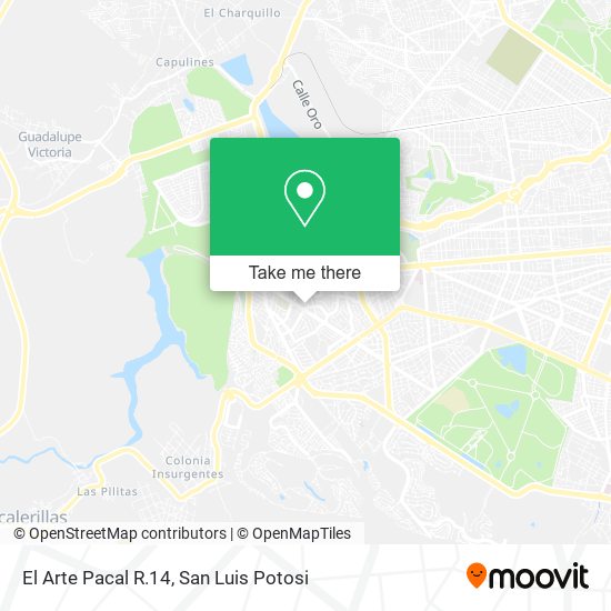 El Arte Pacal R.14 map