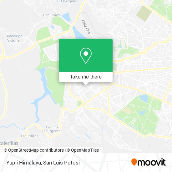 Yupii Himalaya map