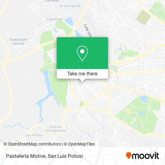 Mapa de Pasteleria Motive