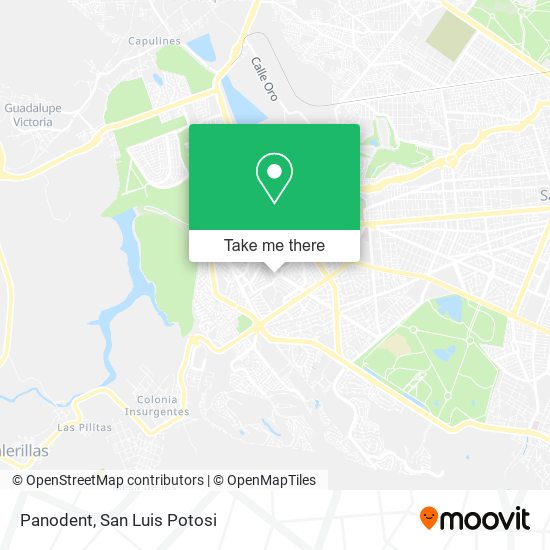 Mapa de Panodent